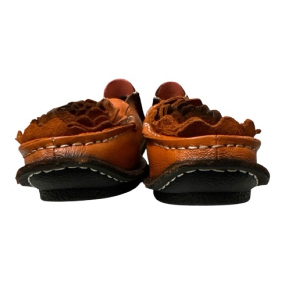 NWOT Leather Floral Detail Slip On Loafers L’ARTISTE - Picture 7 of 10